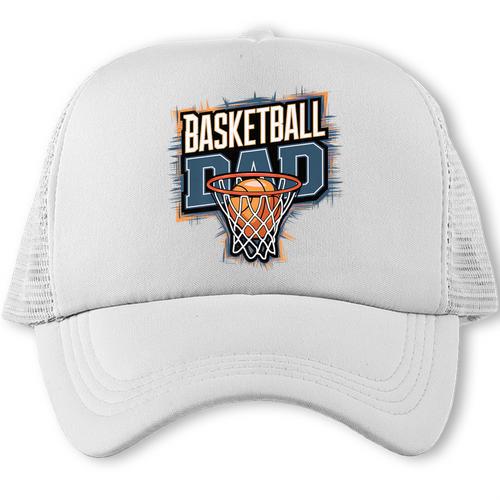 Proud Baseball Dad Game Day Sports-Loving Coach Fathers Premium Trucker Cap - Sportilla