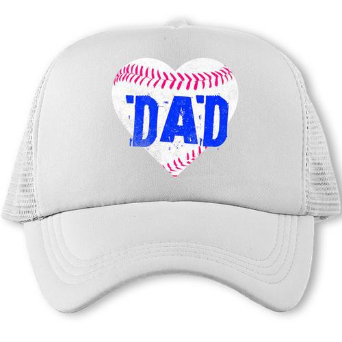 Softball Dad Baseball Dad Tee Ball Dad Premium Trucker Cap - Sportilla