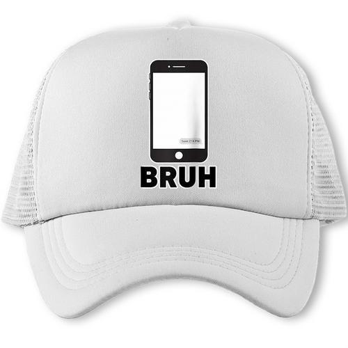Texted First Bruh Seen Message Valentine's Day Humor Raglan Baseball Tee Trucker Cap - Sportilla