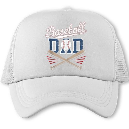 Vintage Baseball Dad Humor Father's Day Sport Lovers Trucker Cap - Sportilla