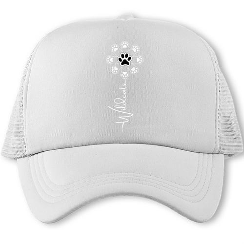 Wildcats Sunflower Sports Team Spirit Mascot Back To School Premium Tri-Blend Trucker Cap - Savourry