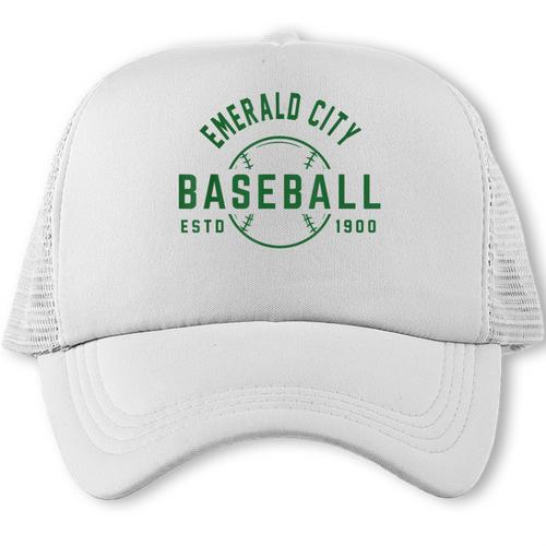 Wizard Of Oz Emerald City Baseball Costume Halloween Trucker Cap - Sportilla