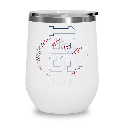 70 Years 1956 Baseball 70TH Birthday Wine Tumbler - Sportilla