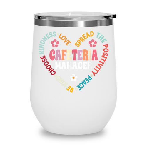Back To School Cafeteria Manager Lunch Lady Squad Or Team Wine Tumbler - Savourry