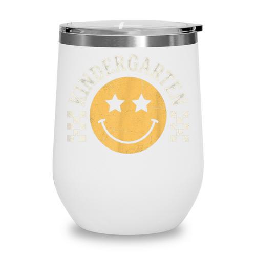 Back To School Kindergarten Kids Boys Girls Wine Tumbler - Savourry