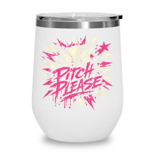 Baseball Phrase With Stars Wine Tumbler - Sportilla