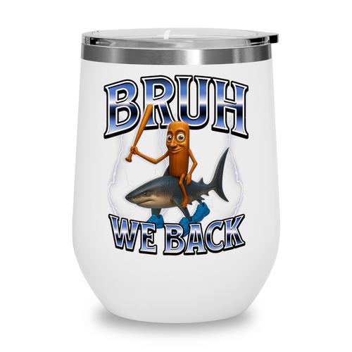 Italian Brainrot Back To School Wine Tumbler - Savourry