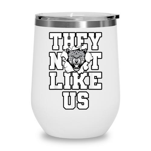Not Like Jaguars Back To School Spirit Wine Tumbler - Savourry