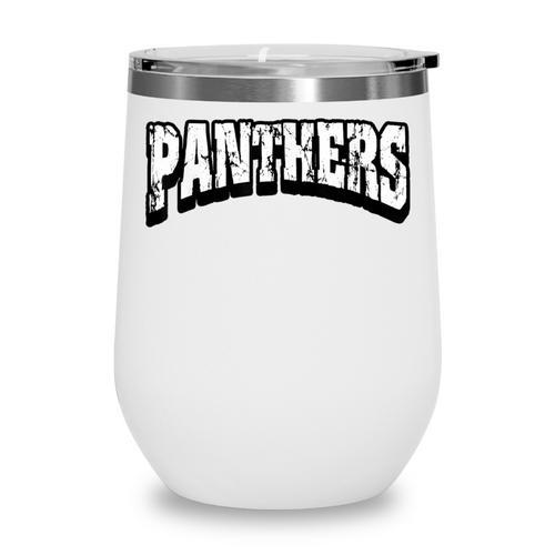 Panthers Back To School Spirit Wine Tumbler - Savourry