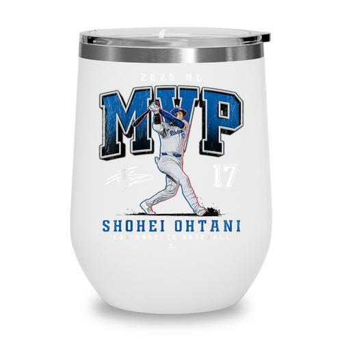 Shohei Ohtani 2025 NL MVP Los Angeles Baseball MLBPA Wine Tumbler - Sportilla