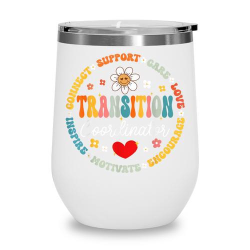 Transition Coordinator Appreciation Week Back To School Wine Tumbler - Savourry