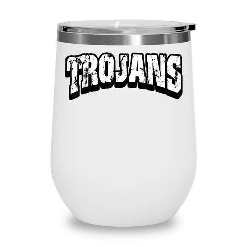 Trojans Back To School Spirit Wine Tumbler - Savourry