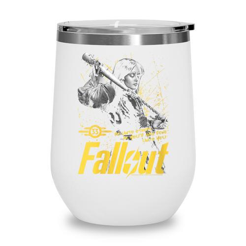 Women's Fallout TV Series Lucy Do Unto Others Baseball Bat Gamer Wine Tumbler - Sportilla