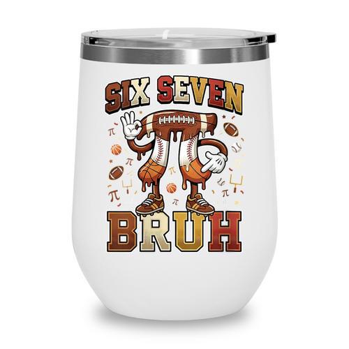Women's Six Seven 67 Happy Pi Day 314 Football Basketball Baseball Wine Tumbler - Sportilla
