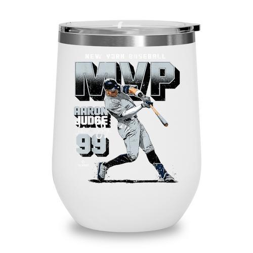 Aaron Judge New York Y Baseball 2025 AL MVP MLBAJMVPM Wine Tumbler - Sportilla