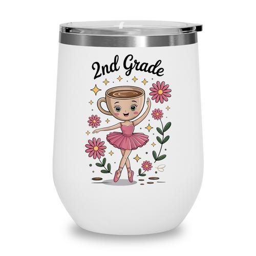 Back To School Italian Brainrot Second Grade Wine Tumbler - Savourry
