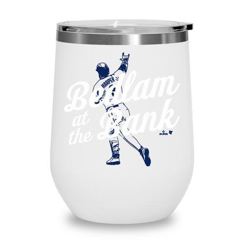 Philly Bedlam Bedlam At The Bank Philadelphia Baseball Premium Tri-Blend Wine Tumbler - Sportilla