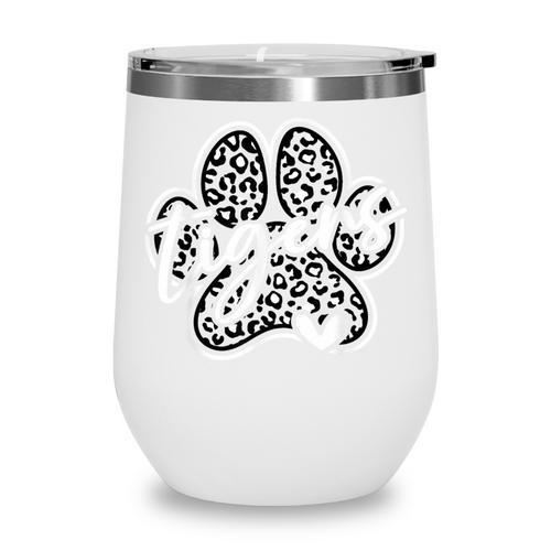 Vintage Tigers School Spirit Team Pride Back To School Wine Tumbler - Savourry