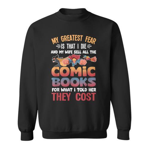 Action Figure Collector Comic Books Sweatshirt - Bookorys UK
