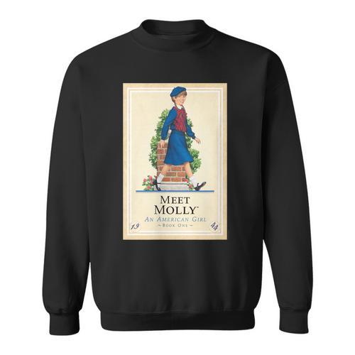 American Girl Meet Molly Book Cover Sweatshirt - Bookorys CA