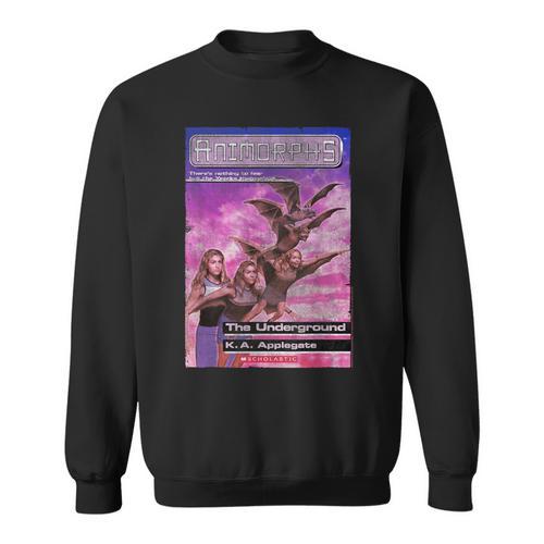 Animorphs The Underground Bat Transformation Book Cover Sweatshirt - Bookorys