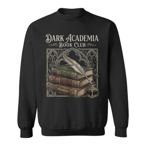 Apparel Dark Academia Book Club Aesthetic Reader Sweatshirt - Bookorys DE