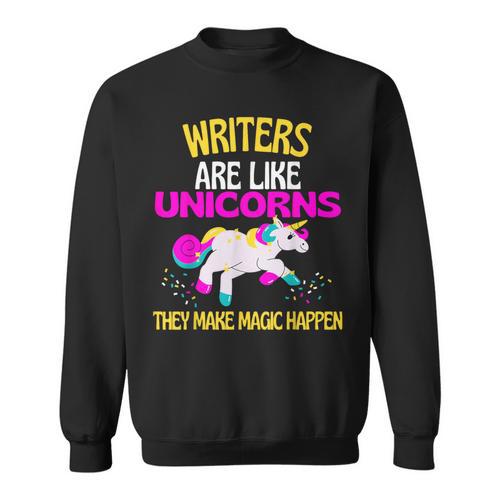 Authors Writer Magic Funny For Book Publisher And Writers Sweatshirt - Bookorys