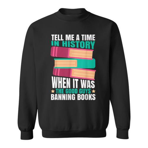 Banned Books Quote Sweatshirt - Bookorys DE