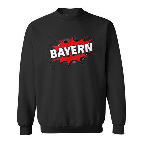 Bayern Comic Book Style Splash Sweatshirt - Bookorys