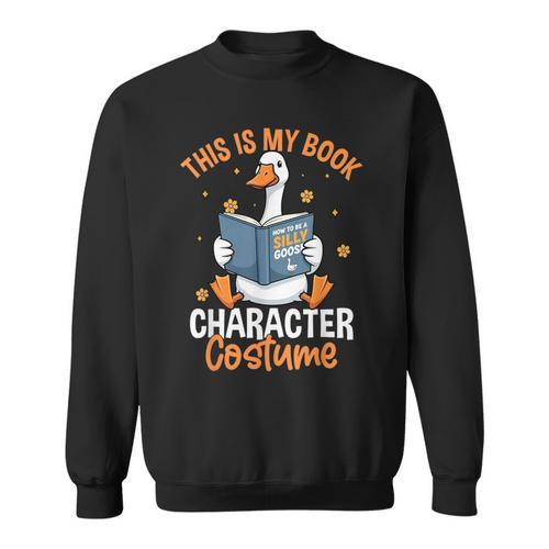 This Is My Book Character Costume Literacy Week Sweatshirt - Bookorys