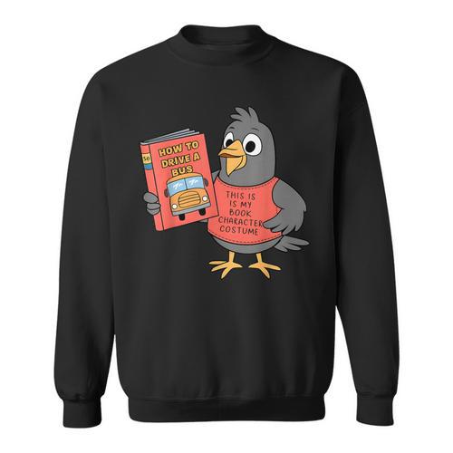 This Is My Book Character Costume- Pigeon Kids Reading Sweatshirt - Bookorys AU