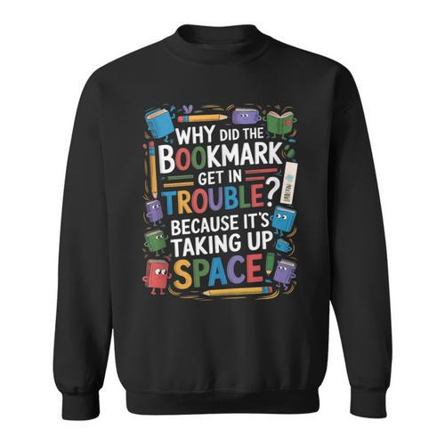 Book Costumes Outfit Idea For Kids Reading Books Themed Sweatshirt - Bookorys CA