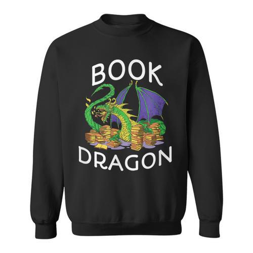 Book Dragon Smart Readers Sweatshirt - Bookorys AU