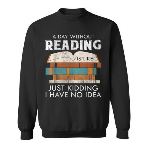 Book Nerd Librarian Bibliophile Library Reading Sweatshirt - Bookorys UK