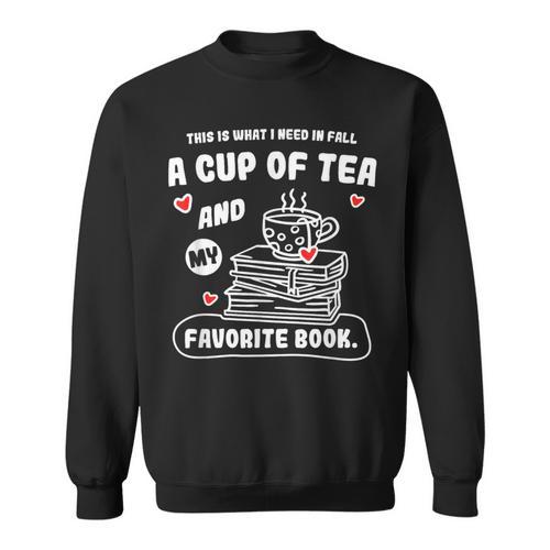 Bookish Book Worm Reading Librarian Sweatshirt - Bookorys DE