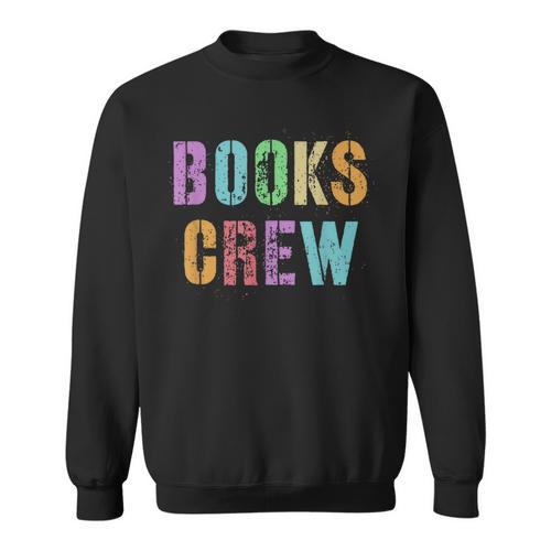 BOOKS CREW Hello Reader Ready Back To School Sweatshirt - Bookorys