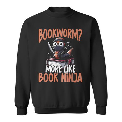 Bookworm For Book Lover Reading Librarian Sweatshirt - Bookorys CA