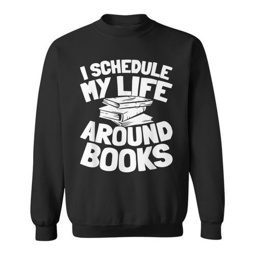 Bookworm Writer Literature Librarian Bibliophile Books Sweatshirt - Bookorys