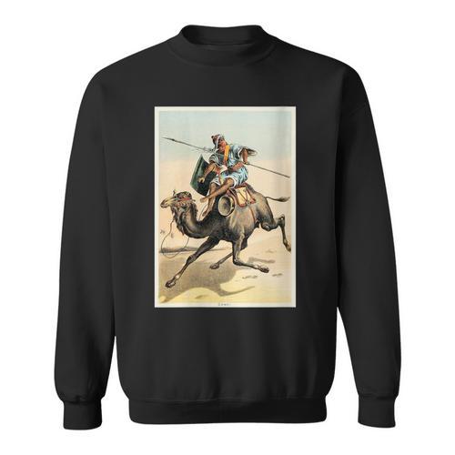Camel Johnson's Household Book Nature African Muslim Warrior Sweatshirt - Bookorys CA