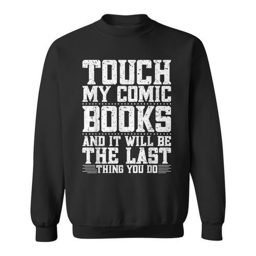 Comic Book Collecting Supplies Comics Collector Comic Books Sweatshirt - Bookorys