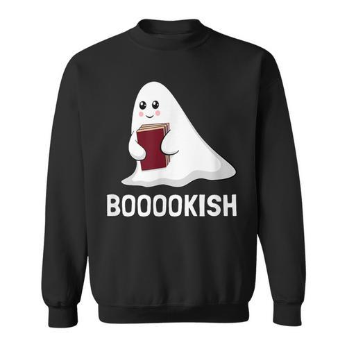 Cute Bookish Halloween Ghost Readers And Book Lovers Sweatshirt - Bookorys