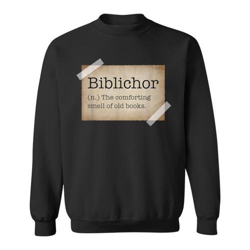 Dark Academia Aesthetic Biblichor Old Vintage Books Lover Sweatshirt - Bookorys CA