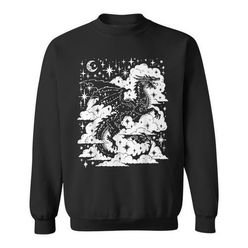 Dark Academia Fantasy Dragon Book Lover Bookish Goblincore Sweatshirt - Bookorys AU