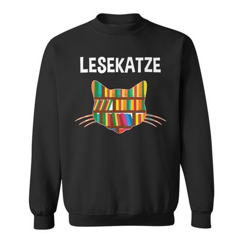 Die Tut Nix Die Will Nur Books Reading Reading Cat Men Women Kids Sweatshirt - Bookorys