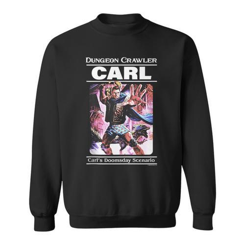 Dungeon Crawler Carl Vintage Paperback Illustration Book Sweatshirt - Bookorys CA