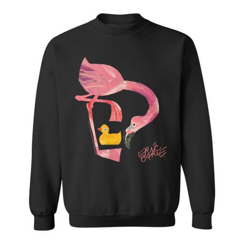 Eric Carle 10 Little Rubber Ducks Flamingo Children's Book Sweatshirt - Bookorys