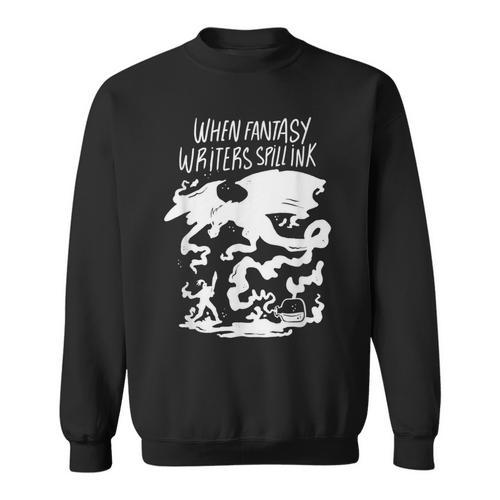 Fairytale & Sagen Book Author Fantasy Inkfleck Dragon Fans Sweatshirt - Bookorys AU