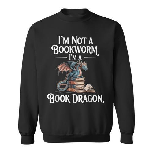 Fantasy Book Club Fun Quote Novelty Romance Reader Sweatshirt - Bookorys