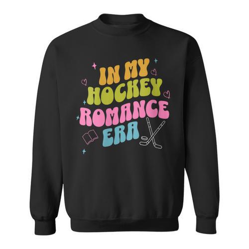 In My Hockey Romance Era Hockey Romance Reader Book CLub Sweatshirt - Bookorys CA