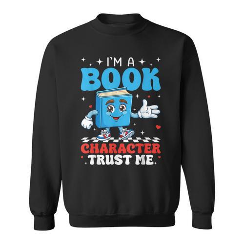 I'm a Book Character Costumes For Kids Storybook Sweatshirt - Bookorys UK